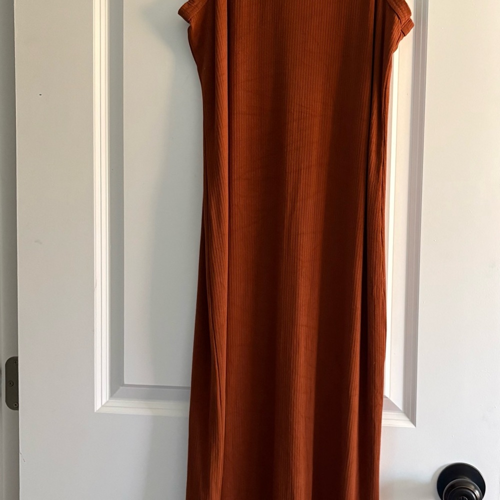Banana Republic Terracotta Maxi Dress